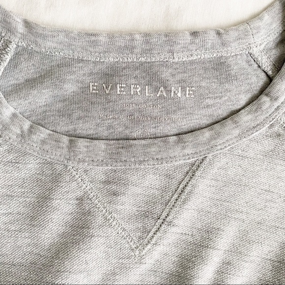 Everlane The Reserse French Terry Crew Sweatshirt - Picture 6 of 9